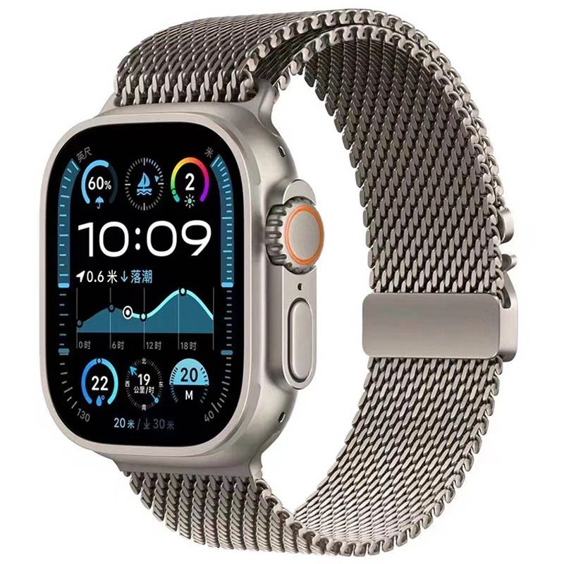Ремінець Milanese Loop ремешок міланська петля титан apple watch