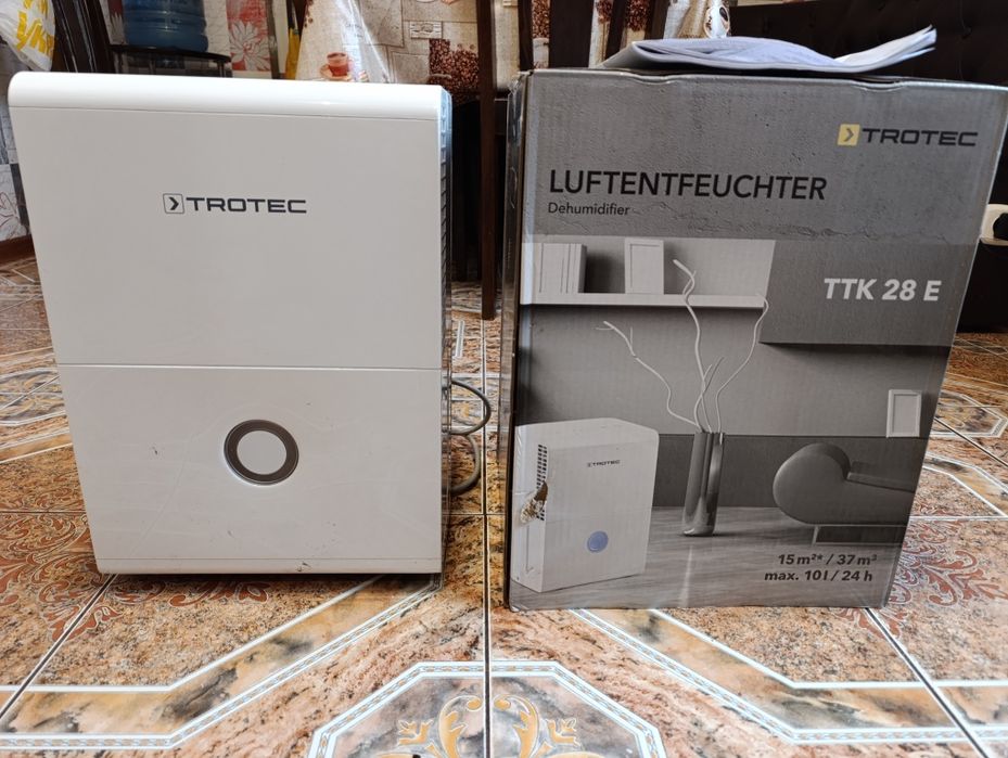 Осушувач повітря Trotec TTK 28 E б/у
Осушувач повітря Trotec TTK 28 E