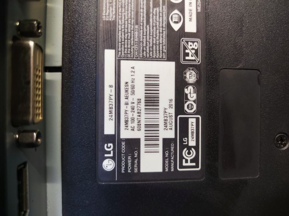 Monitor LCD LG24MB37PY