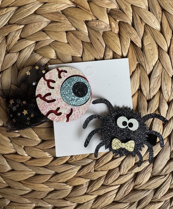 Zestaw spinek na Halloween
