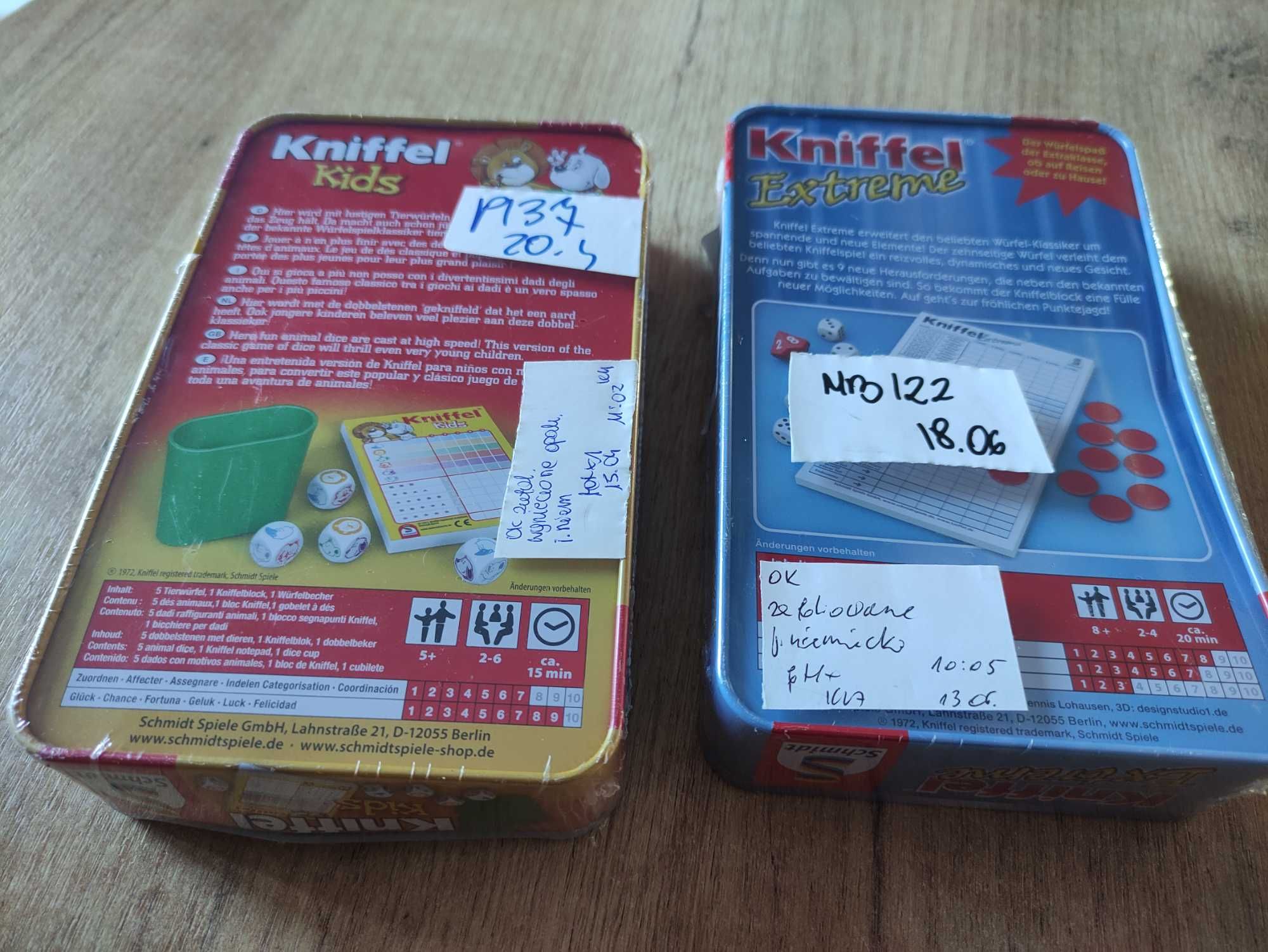 Schmidt Spiele Kniffel Extreme gra plus kids
