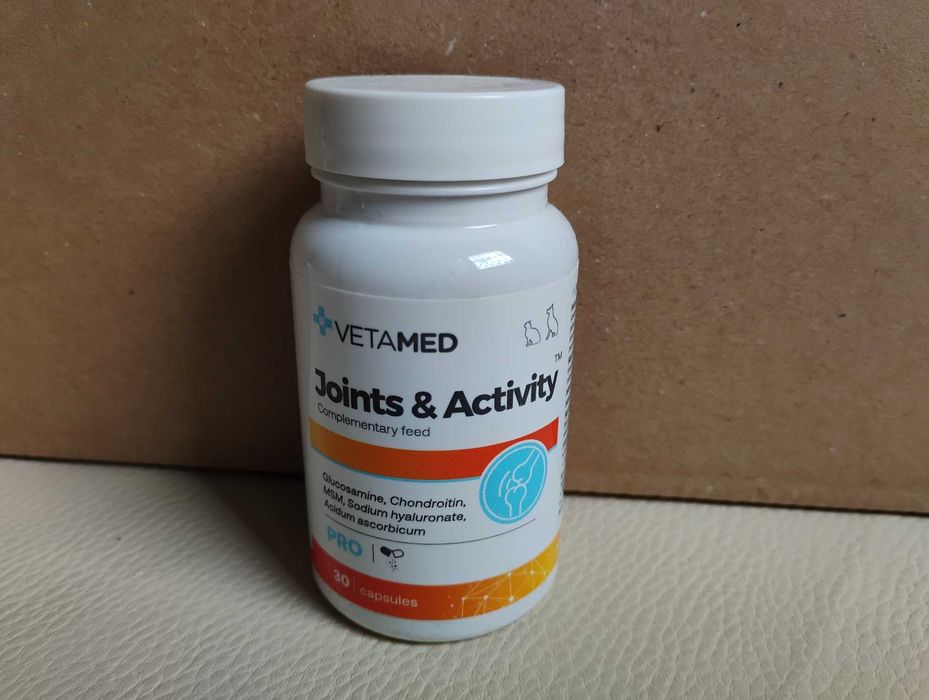 Vetamed Joints & Activity zdrowe stawy - kapsułki dla psa i kota