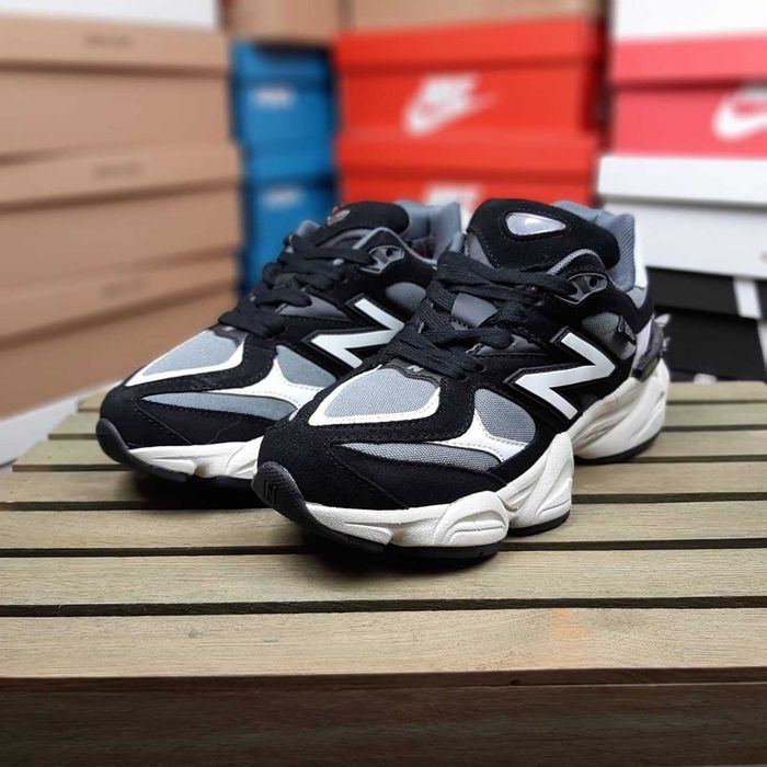 ТЕРМО! New Balance 9060 Black Grey Gore-Tex 36 37 38 41 42 43 44 45