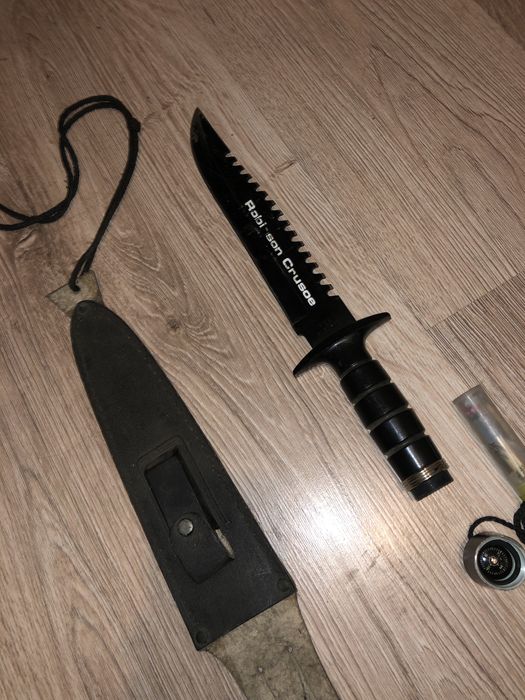 nóż surwiwalowy Robinson Crusoe