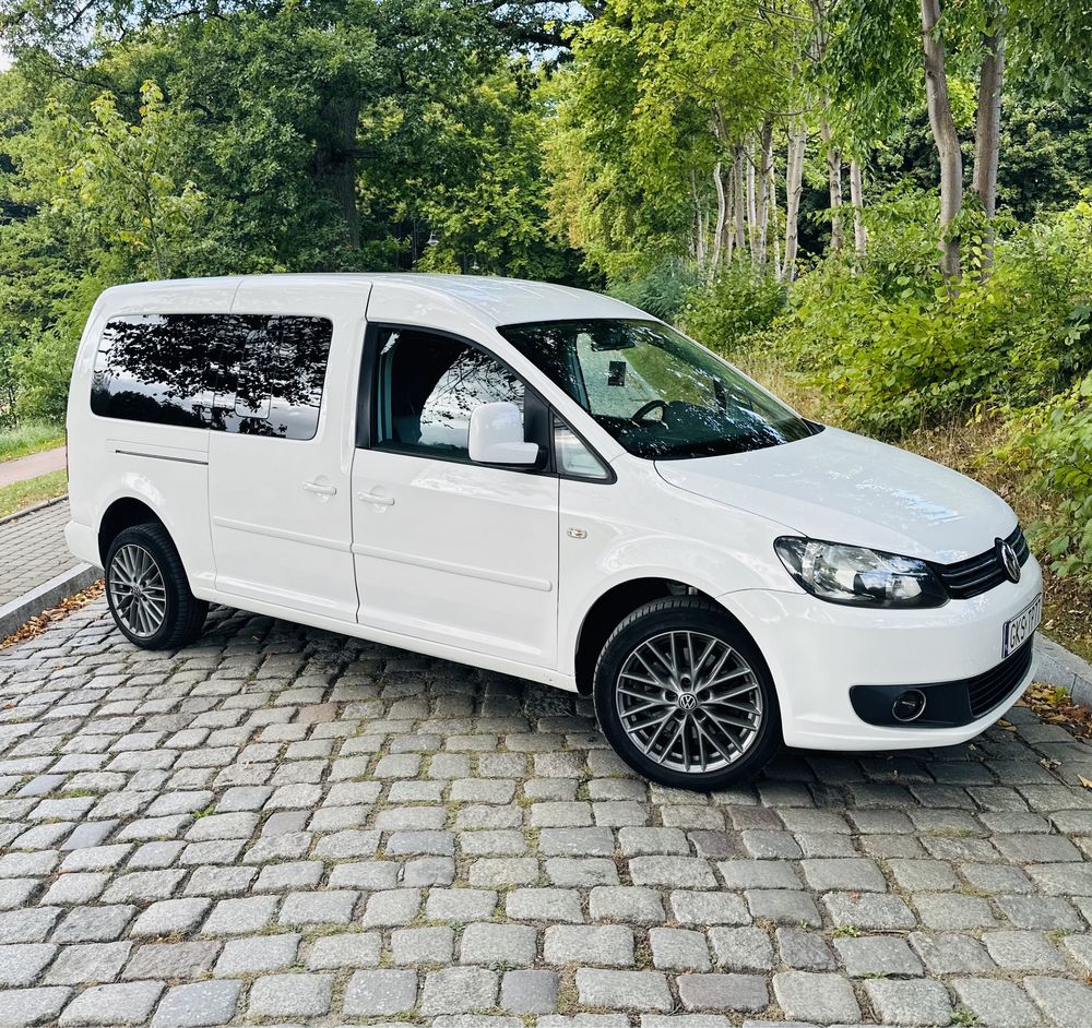 VW Caddy MAXI, 7 osób, 30 zł-100km , 2.0 LPG