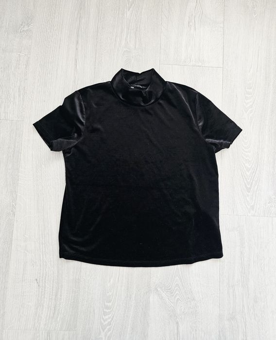 Aksamitna bluzka Zara m 38