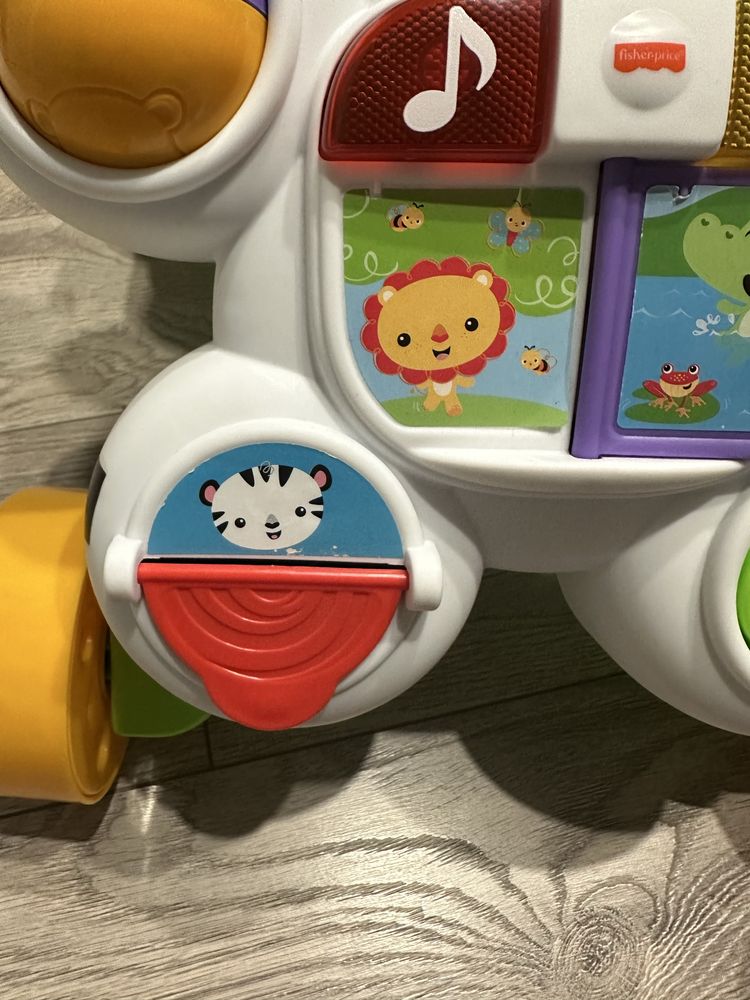 Інтерактивні ходунки- каталка зебра Fisher Price (в коробці)