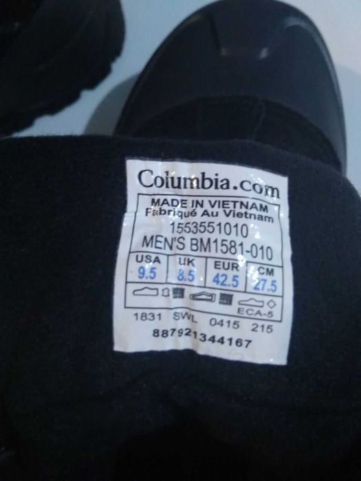 Чоловічі черевики ботинки Columbia Snowblade Waterproof р. 42 - 42,5