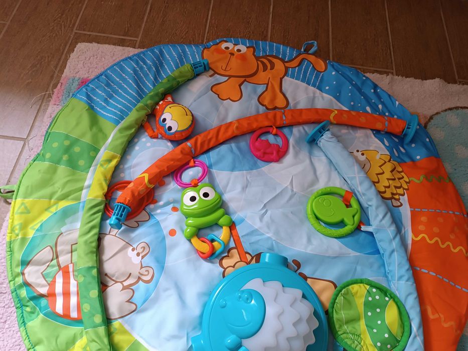 Ginásio/ tapete para bebé, 0M+, Chicco