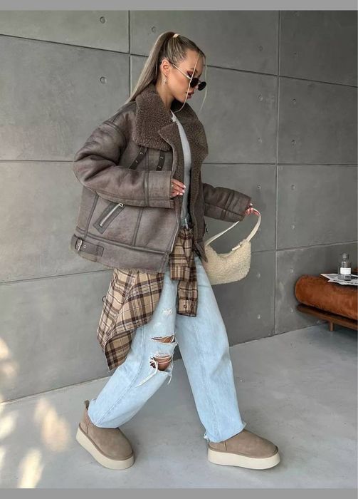 Дублянка хакі Зара