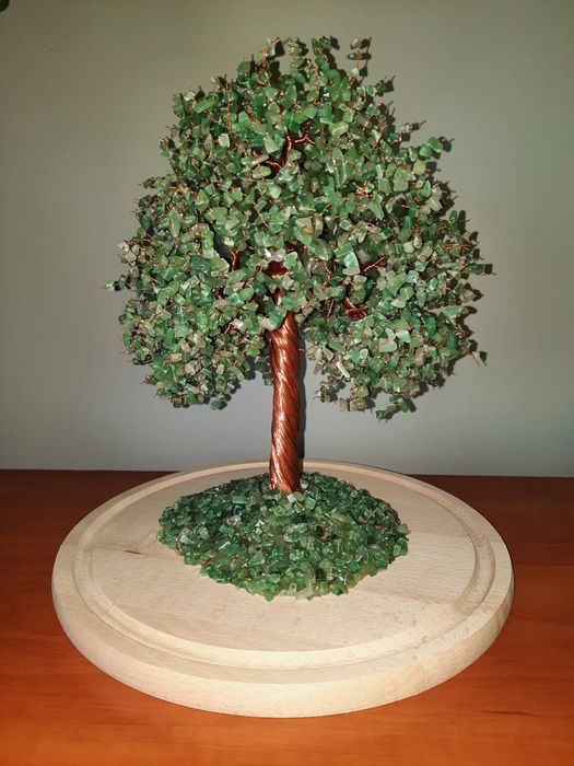 KAMEO Drzewko Szczęścia awenturyn 30cm (1686) ŚLUB - rękodzieło