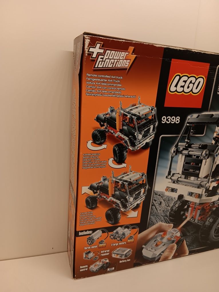 Nieotwarte Lego Technic 9398 Wóz z Napędem 4x4