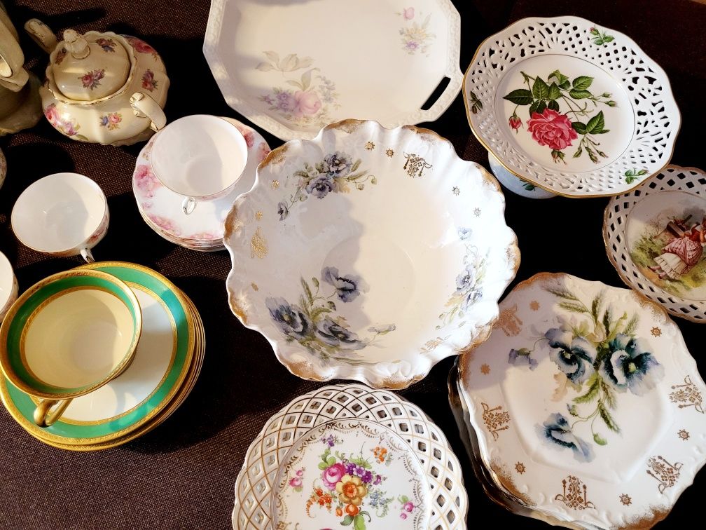 Sprzedam starą piękną porcelanę Rosenthal Limoges Ohme Silesia