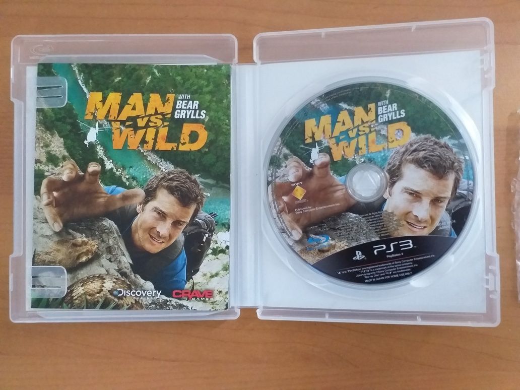 Man vs Wild PS3 3xA UNIKAT