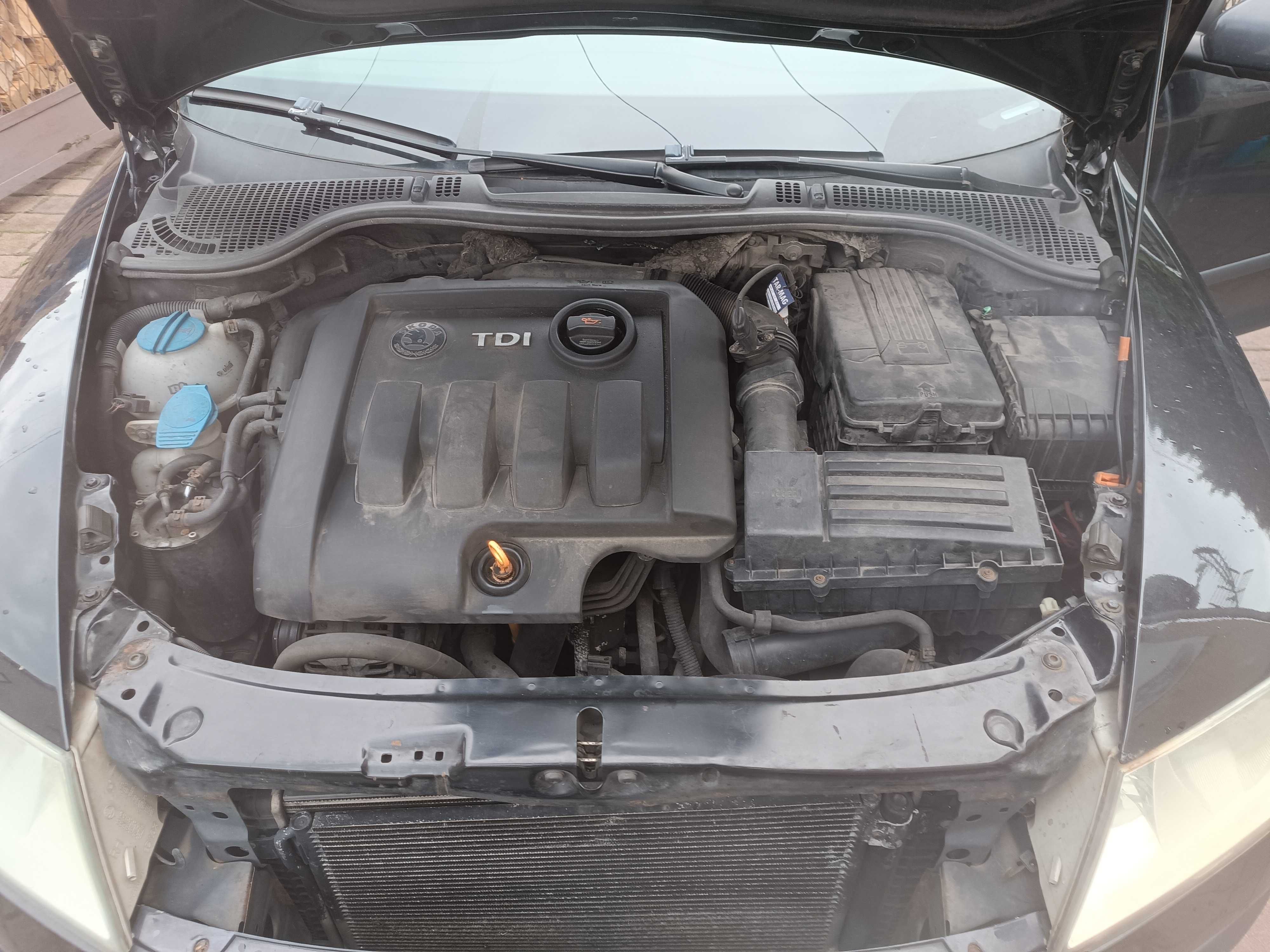 Skoda Octavia 2 II 1.9 TDI, napęd 4x4 AWD, cała, na chodzie, DO NAPRAW