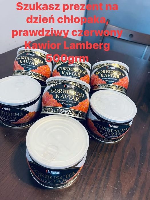 Czerwony Kawior Lamberg 500grm