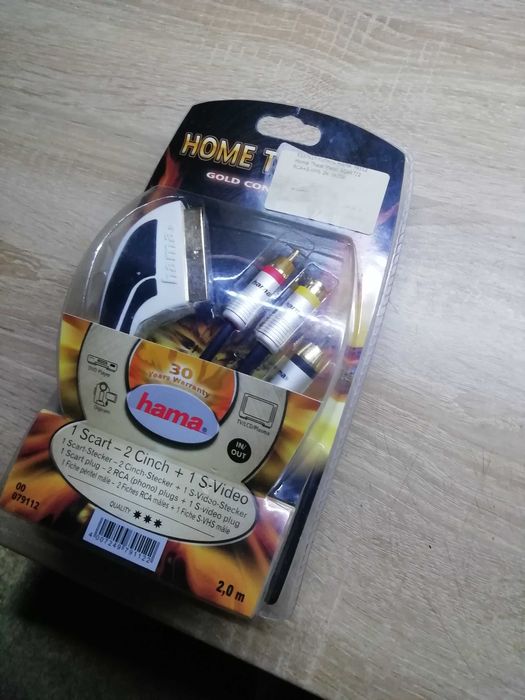 Аудіокабель новий запакований hama