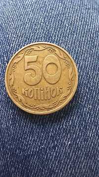 Продам монети 1992 та 1994 року номіналом в 50 копійок