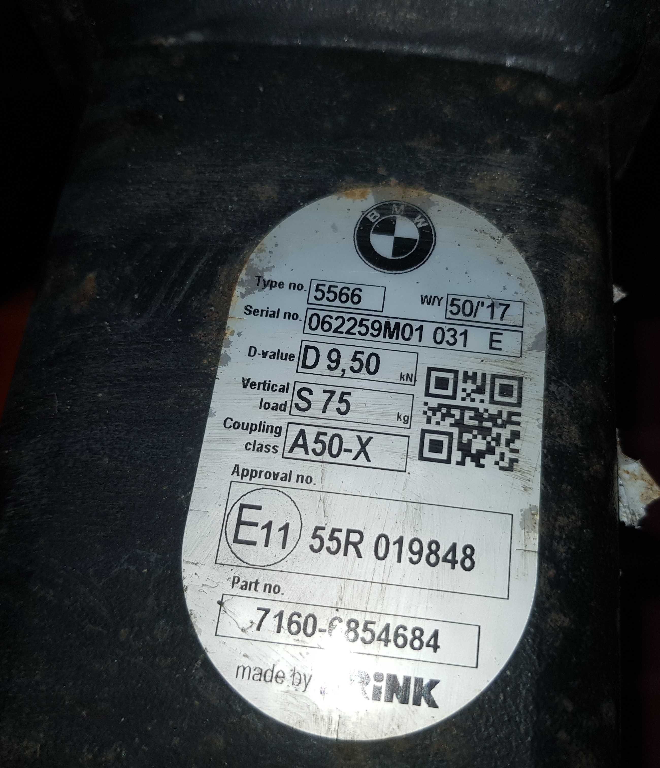 Oryginalny hak holowniczy BMW 2 Active Tourer F45 / 46 wysyłka kurier
