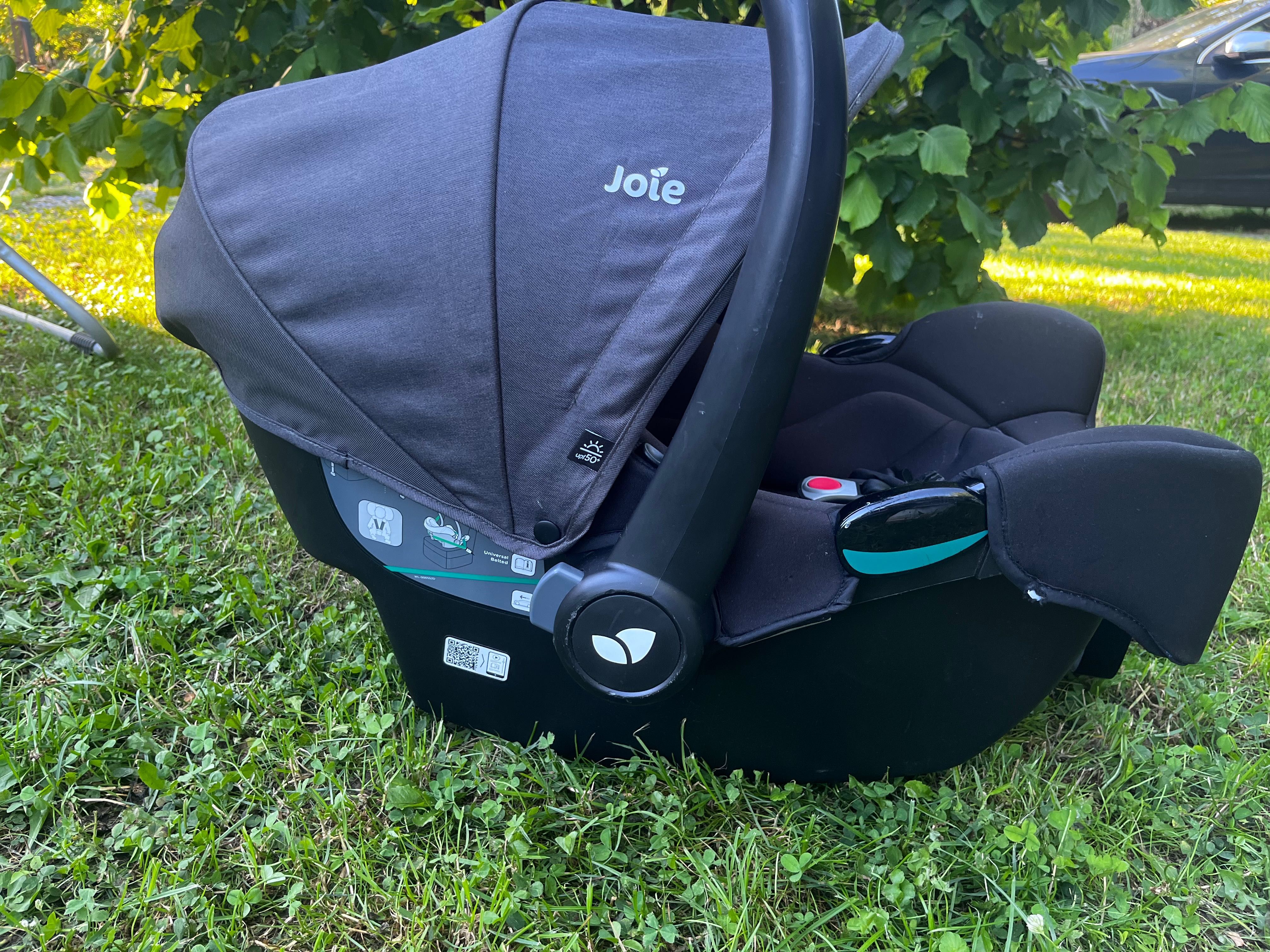 Fotelik samochodowy Joie i-Snug 2 + wczepy do wózka | Jak nowy