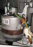 NIDEC silnik pralki Electrolux, pompa, sterownik, PANEL, WU126U35E01