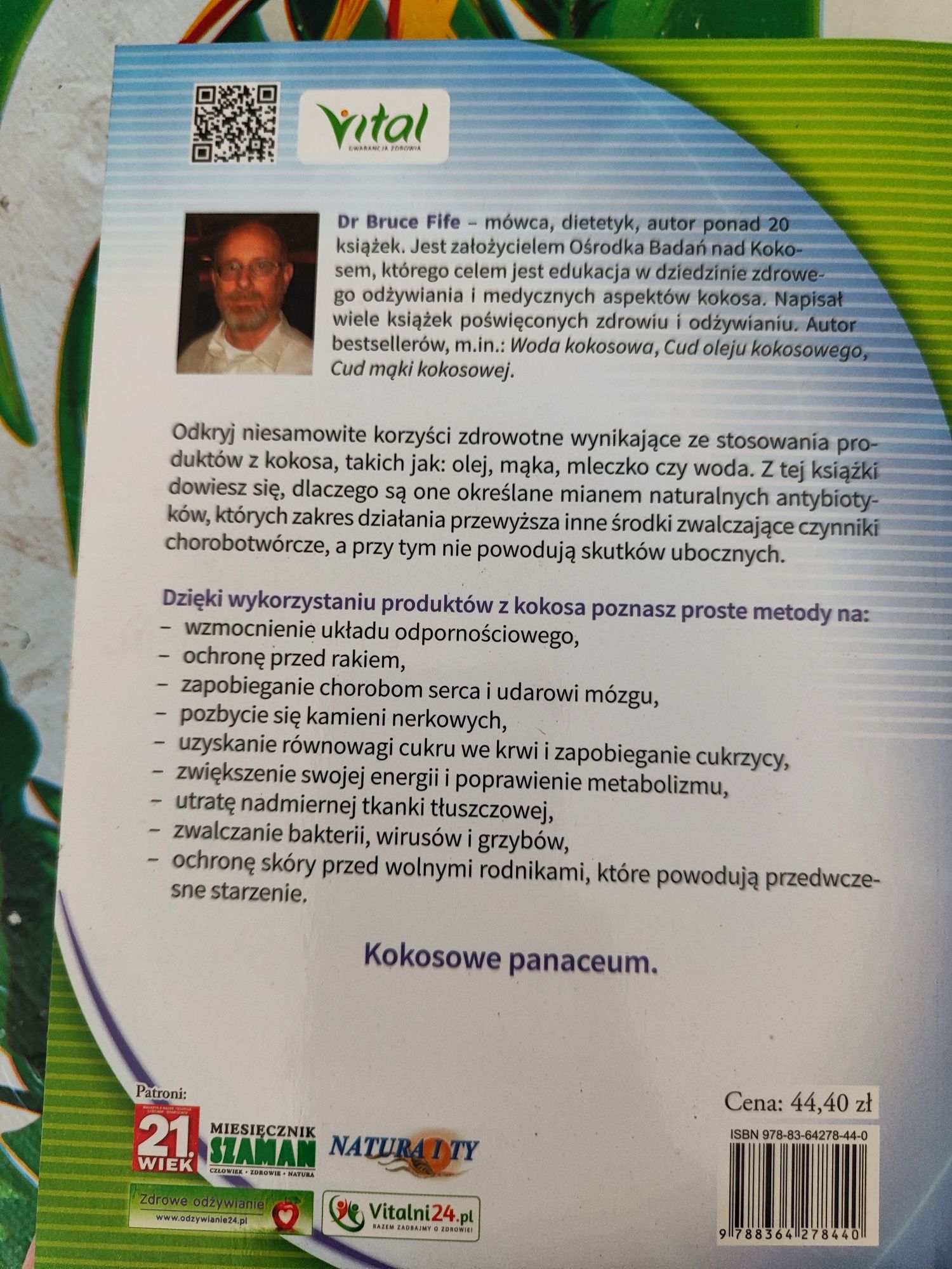 Kokos naturalny antybiotyk dr Bruce Fife