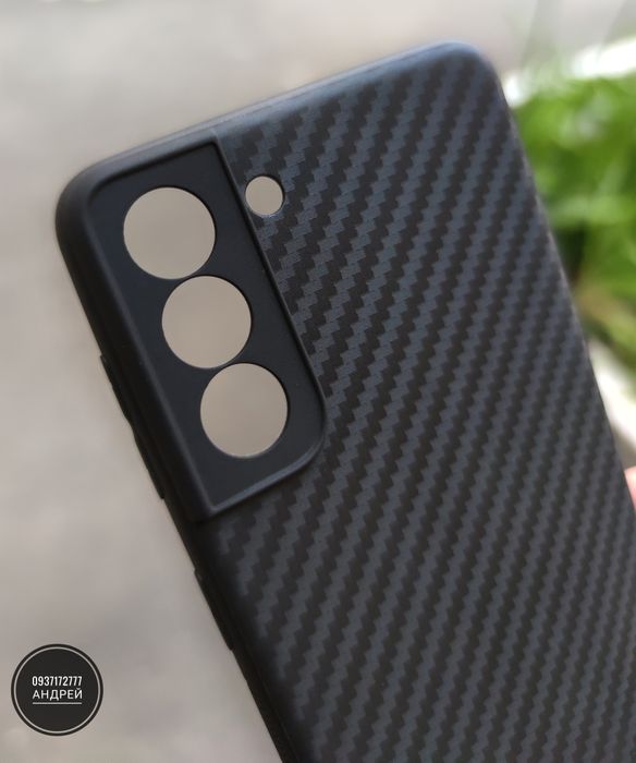 Чехол Carbon TPU на Samsung S21 Ultra/ S21 FE/ S21 Тонкий.Чохол