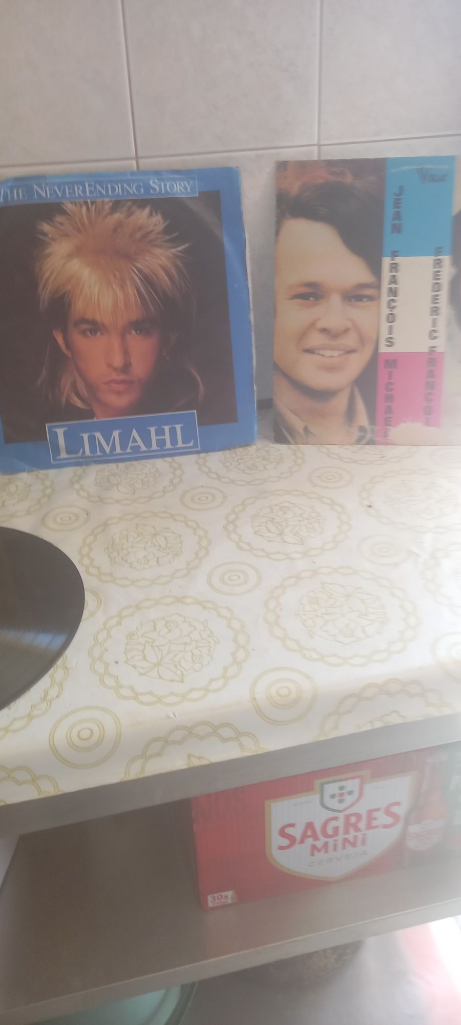 Discos de vinil antigos