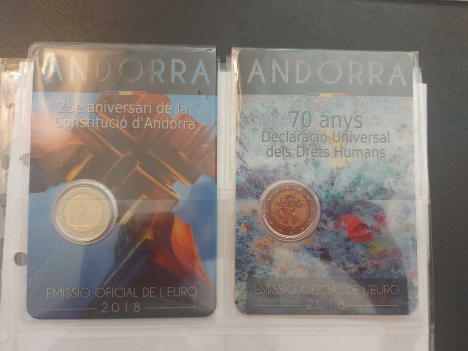 Moedas 2 euros ANDORRA