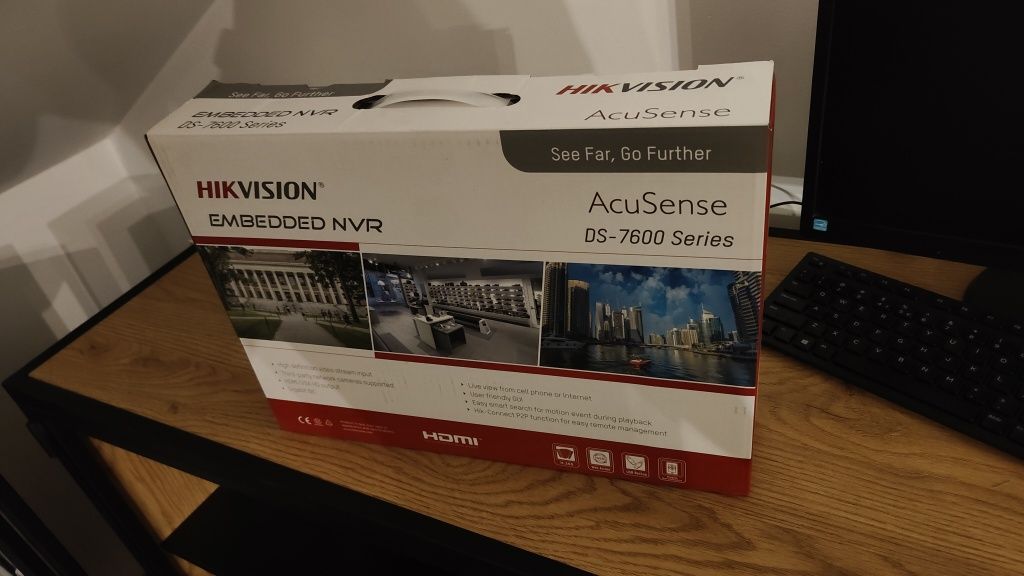 Rejestrator kamer hikvision accusense DS-7608NXI-K1/8P