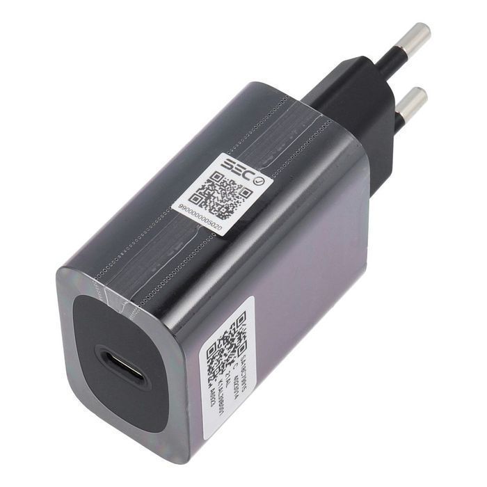 MOTOROLA oryginalna ładowarka sieciowa Typ C 30W MC309 czarna bulk