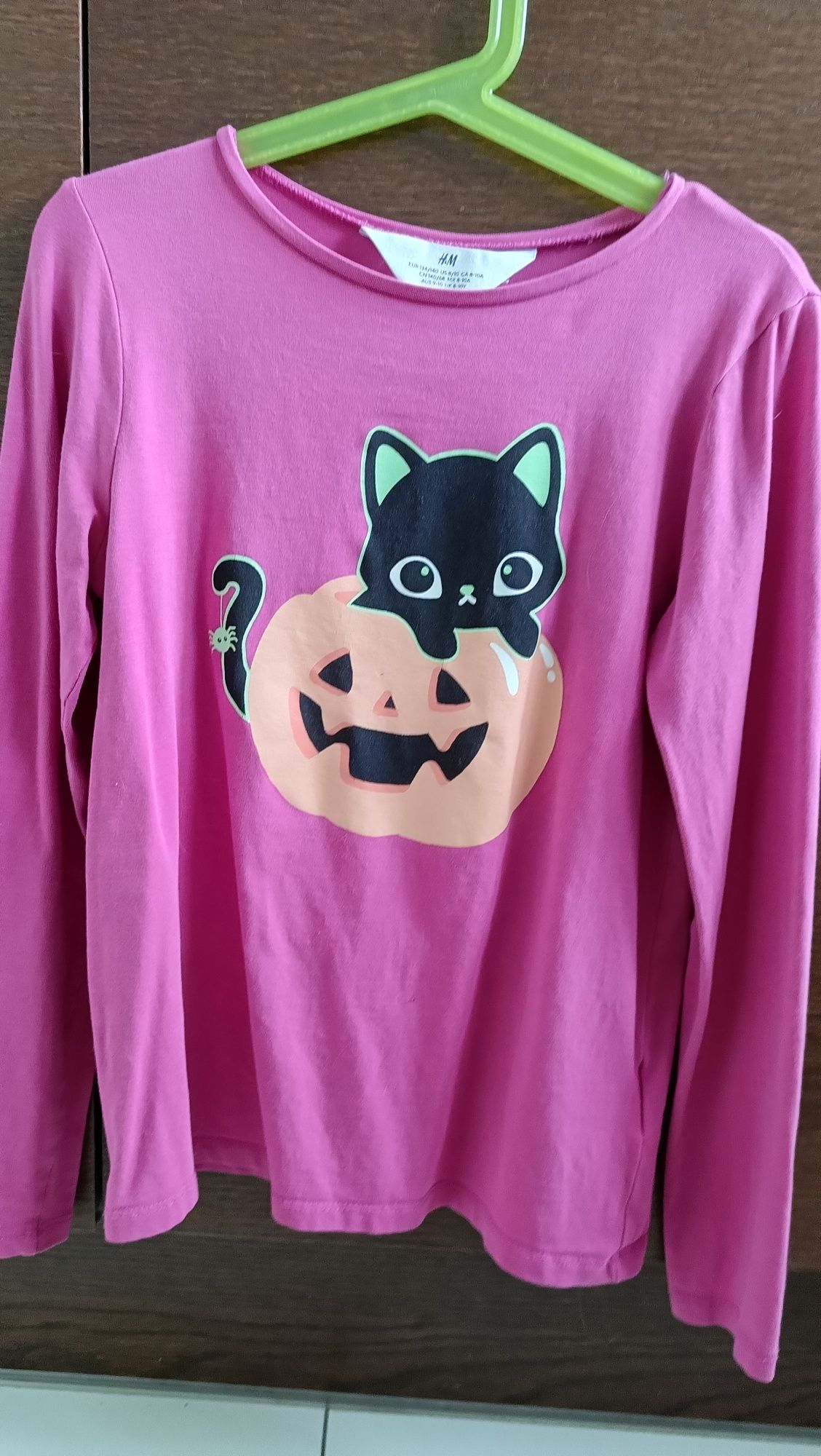 Bluzka H&M r. 134/140 halloween