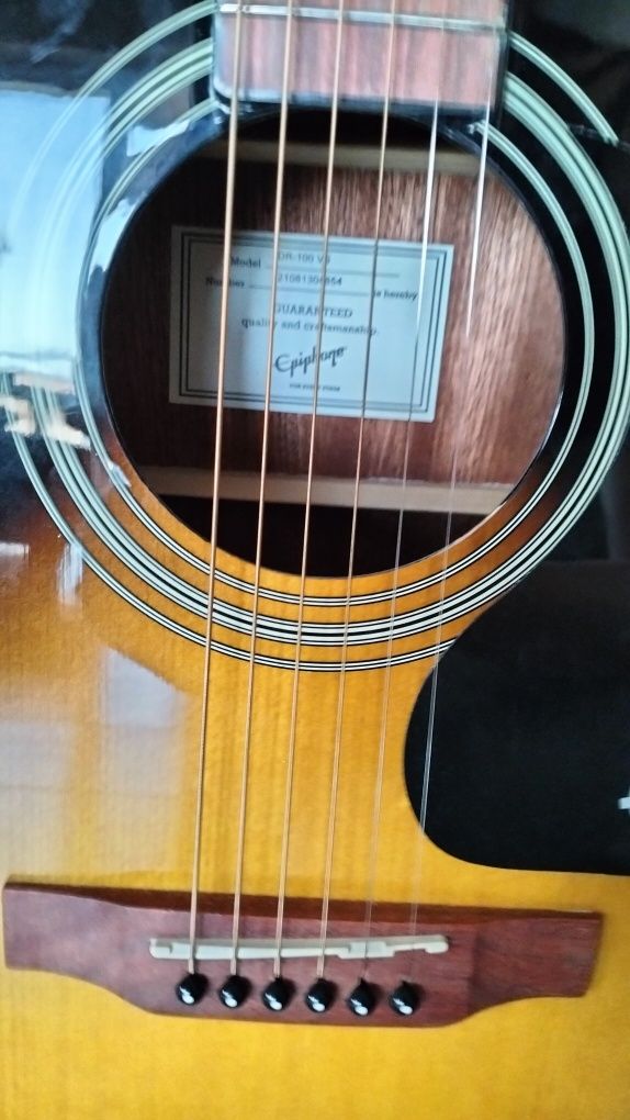 Gitara akustyczna Epiphone DR-100 VS plus pokrowiec