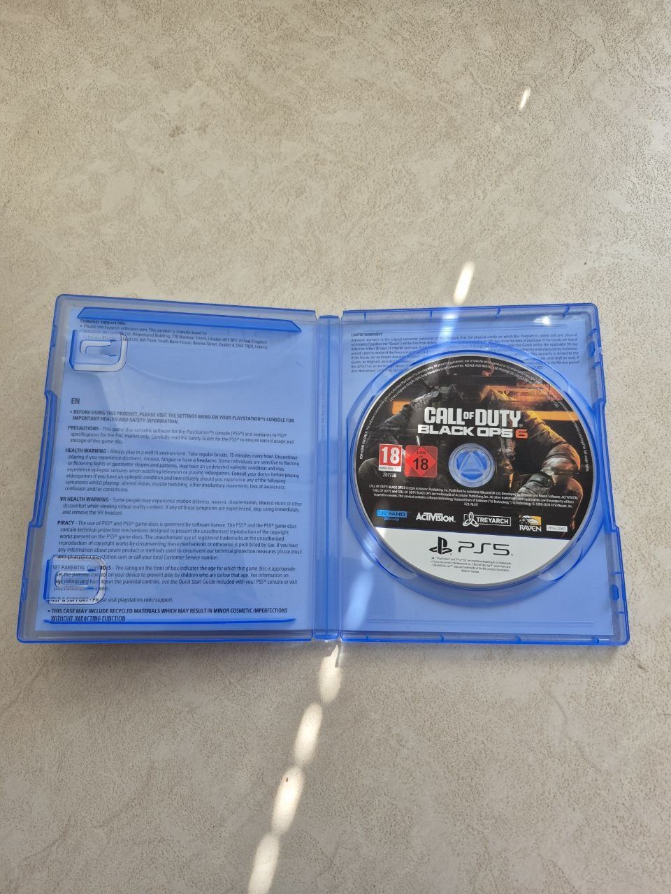 Гра Call of Duty Black ops 6 на PS5