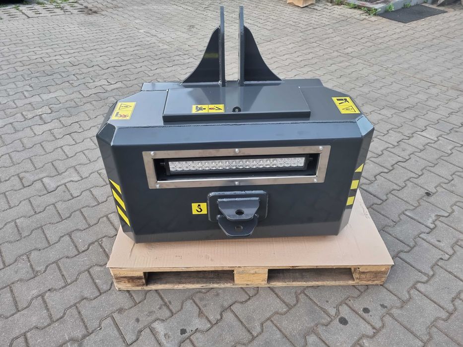 Balast 1200kg LED,skrzynka - cena z VAT, wypełniony, transport w cenie