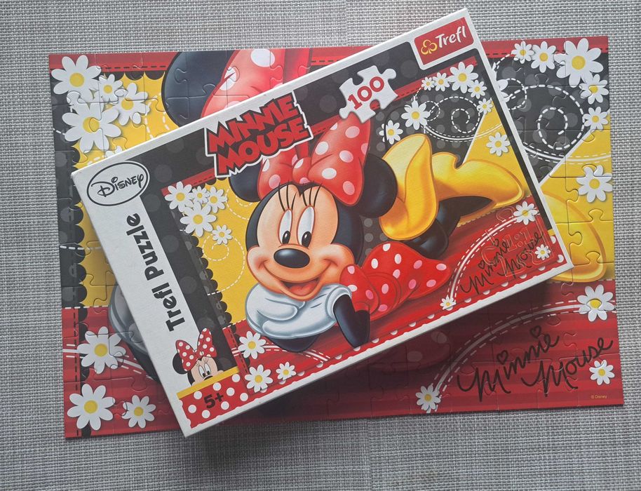 Puzzle WESOŁA MINNIE 16193 TREFL 100 el.