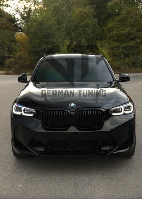 Комплект рестайлінгу bmw x3 g01 стиль X3M бампер фари стопи бмв х3 г01