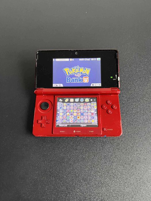 Nintendo 3DS Vermelha com 100+ Jogos