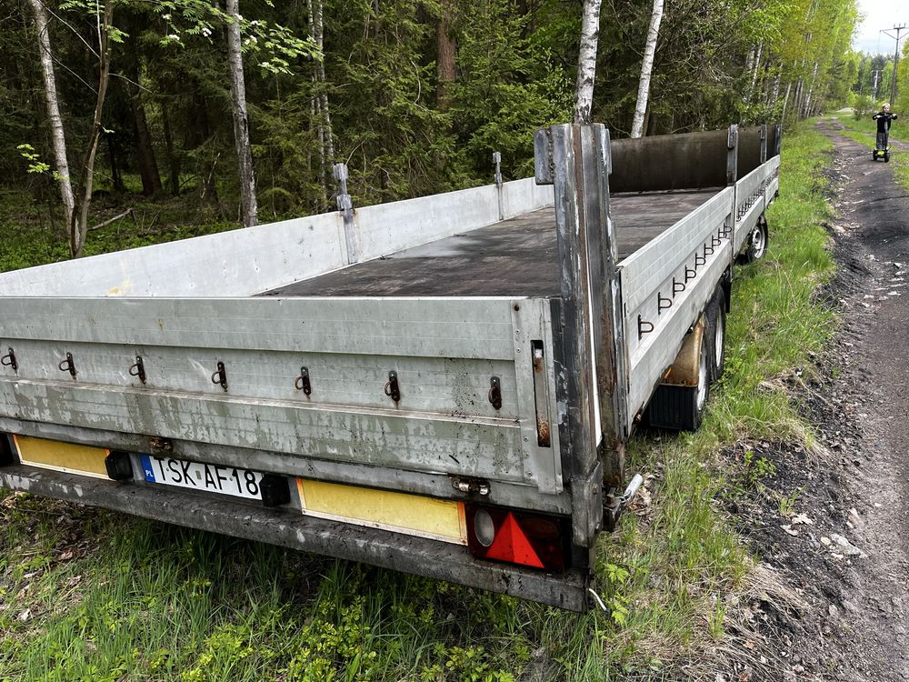 Przyczepa na obrotnicy dmc 3,5t