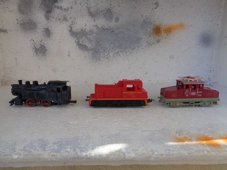 1:87 LIMA PROMOÇÃO lote de 3 locomotivas comboio