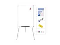 Tablica magnetyczna suchościeralna VIZ-PRO 90x60 cm na stojaku