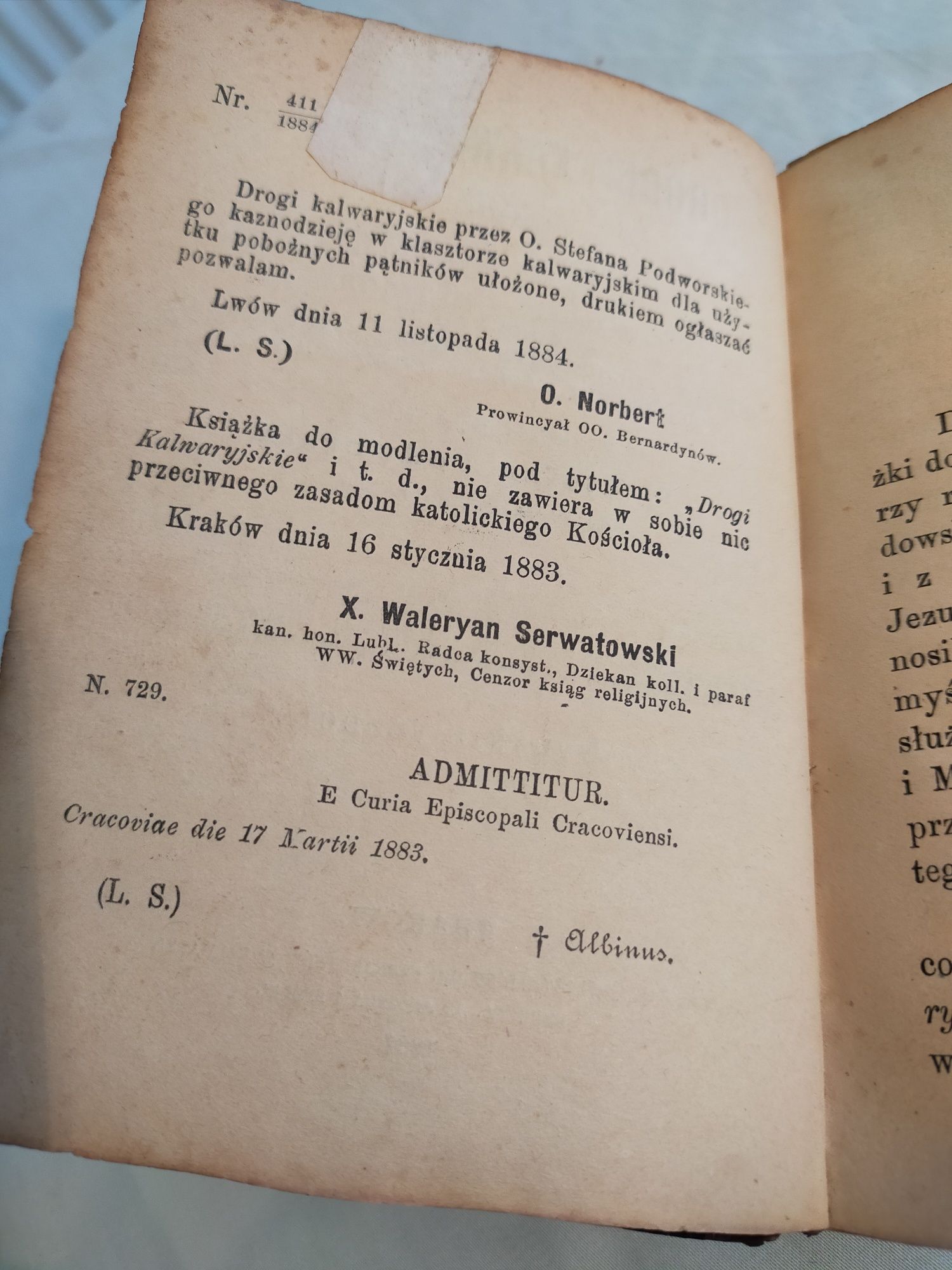 Książka do nabożeństwa DROGI KALWARYJSKIE 1887r.