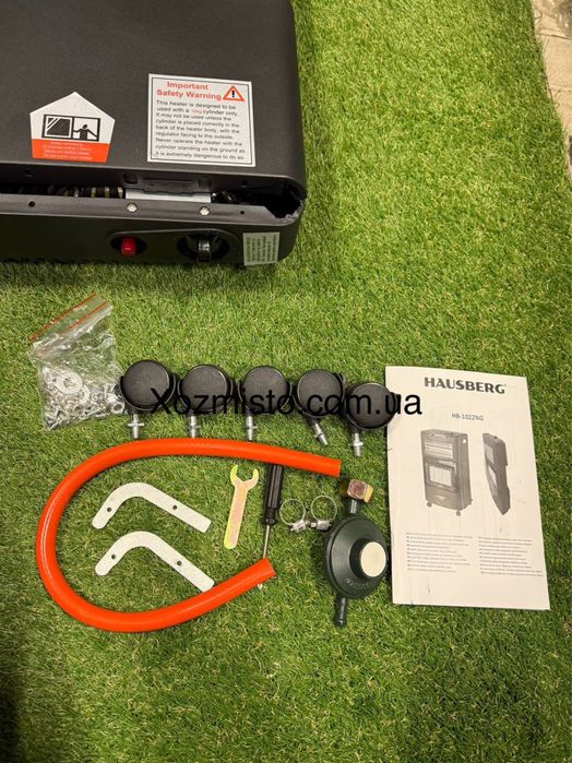 Газовый комплект Hausberg 1020 2 в 1 газ/электро, 3 ТЭНа по 400 Вт,