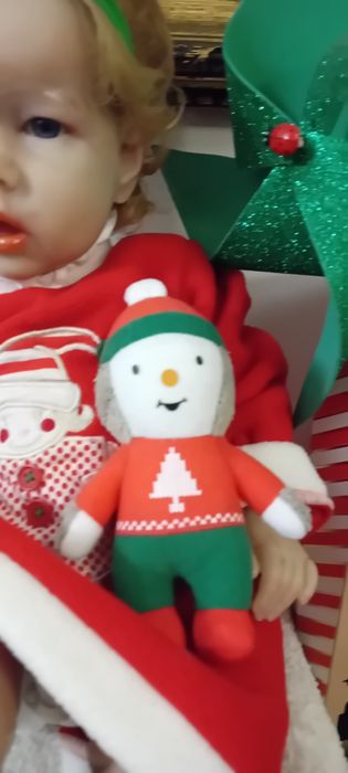 Reborn bastante grande e pesado 18 a 24 meses