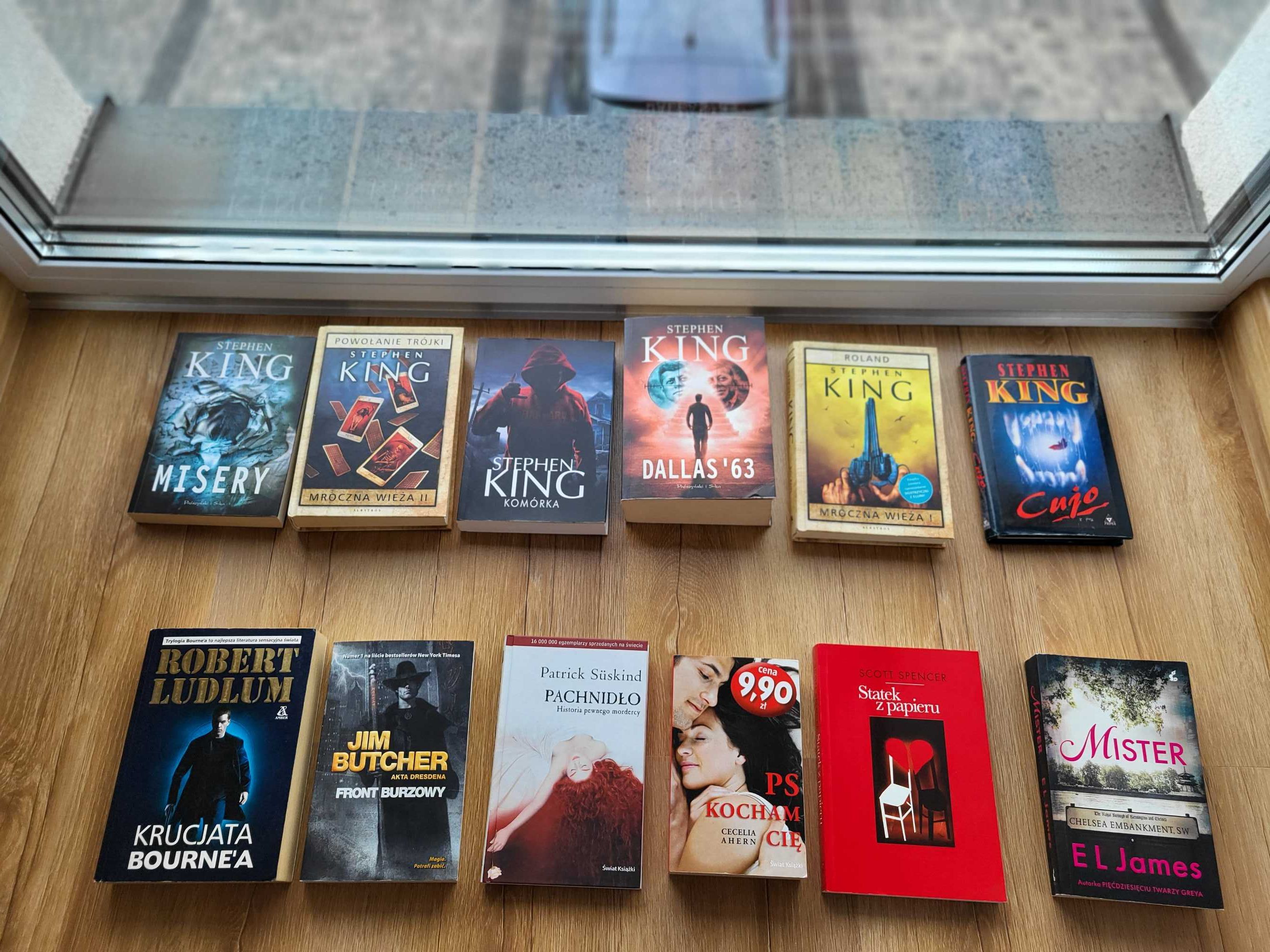 Książki Stephen King Mistery komórka mroczna wieża i inne 12 szt