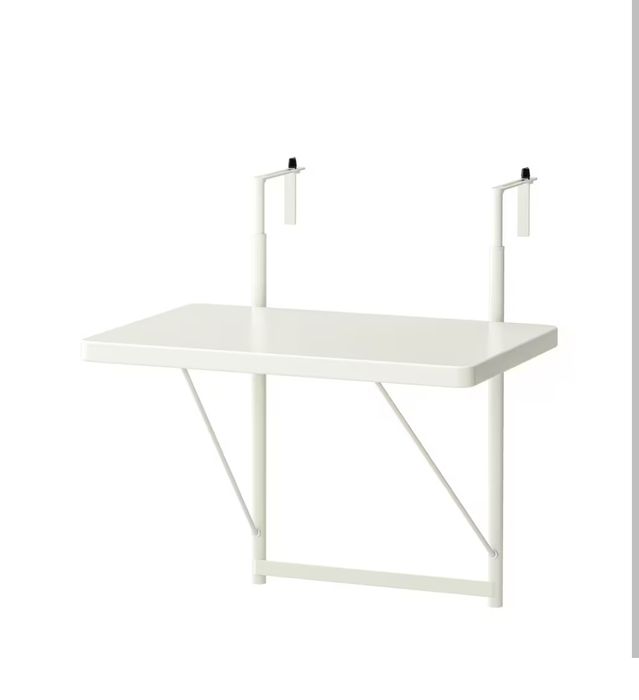 Stół balkonowy IKEA, biały 50cm NOWY
