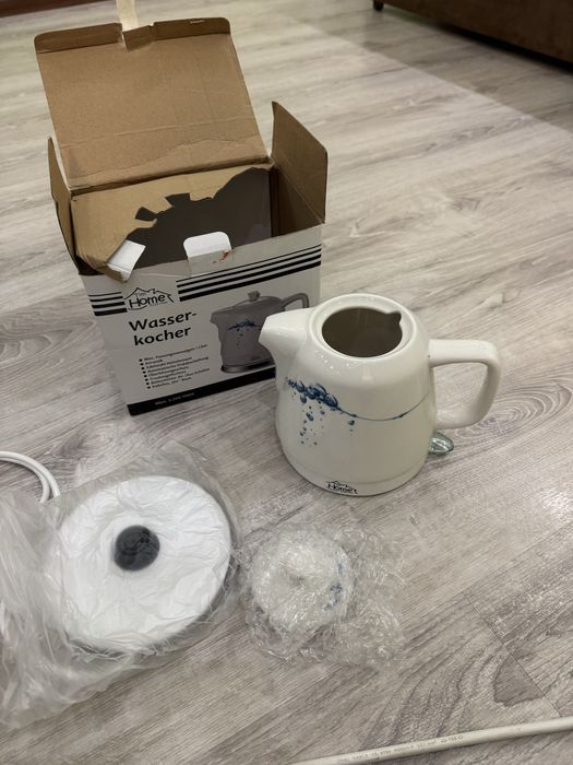 Керамічний Електро Чайник Tim Home CWK-1000-3 Оригінал