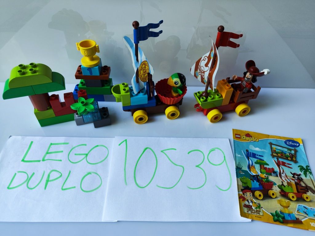 Zestaw klocków LEGO Duplo 10539 Jake Plażowe Wyścigi