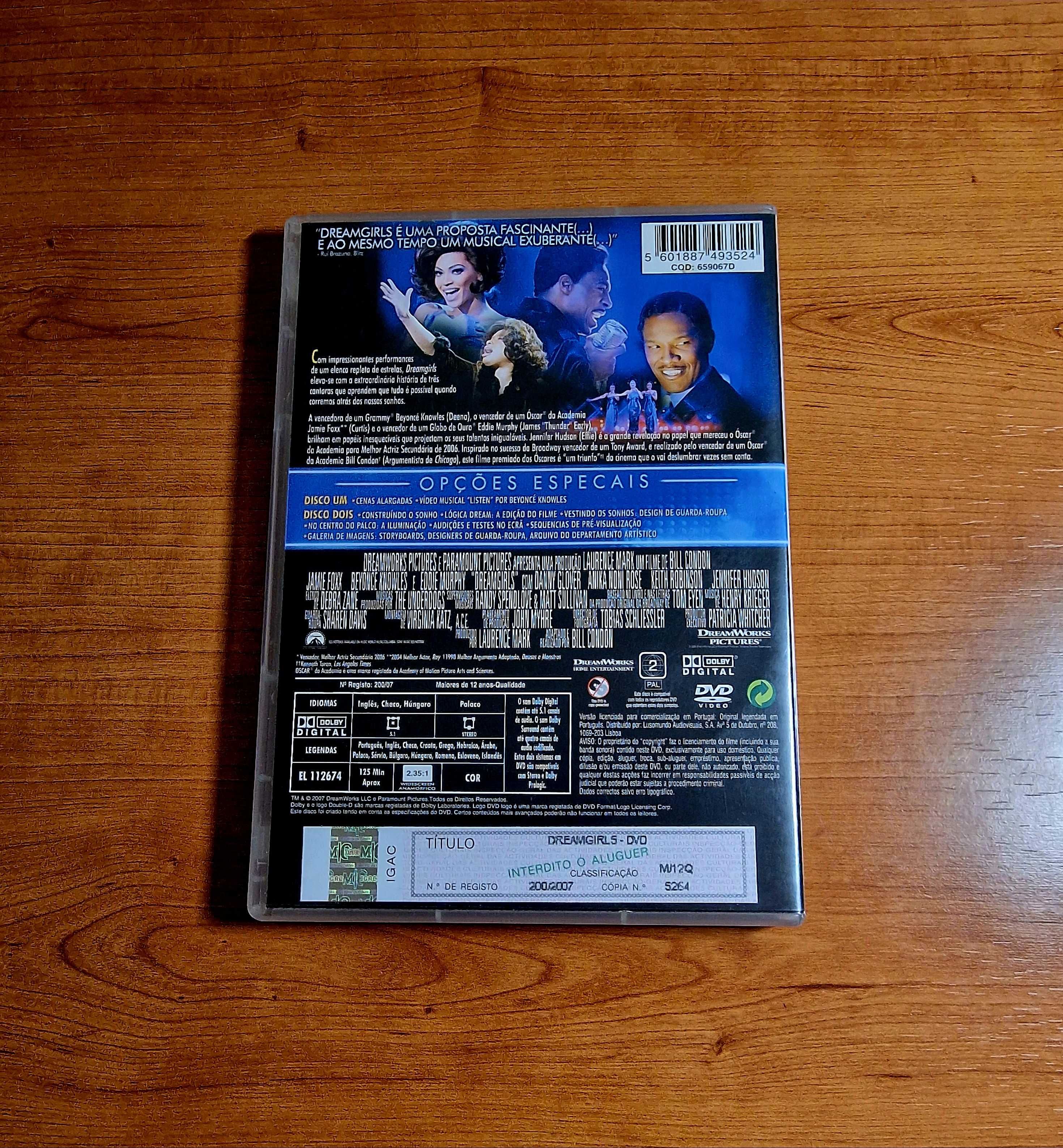 DREAMGIRLS Ed.Especial 2dvds (Jamie Foxx/Beyoncé/Eddie Murphy/J Hudson