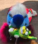 furry fursuit manokit